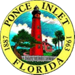This image has an empty alt attribute; its file name is Seal_of_Ponce_Inlet_Florida.png